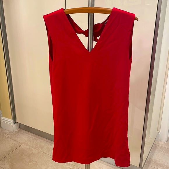 Alice and Olivia Carita Tie-Back Shift Dress - Size 4 - Picture 3 of 8